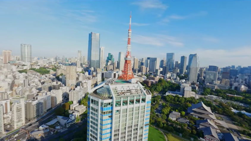 ザ・プリンス パークタワー東京。見渡す限り広がる「THE 東京」の絶景をひとり占めでき、「東京タワーの一番近く」を誇るラグジュアリーホテル。