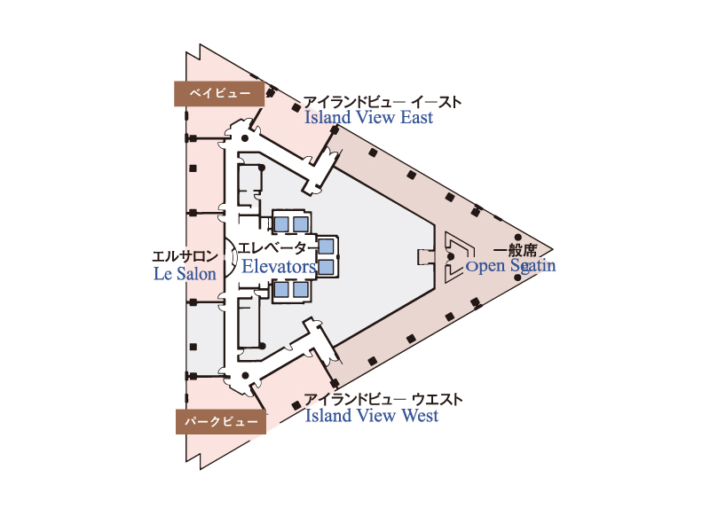 22階のフロア図