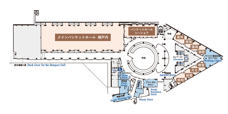 2階のフロア図