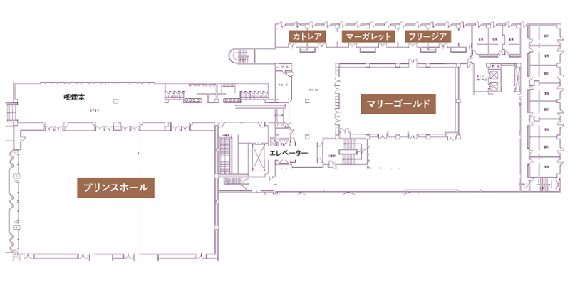 3階のフロア図