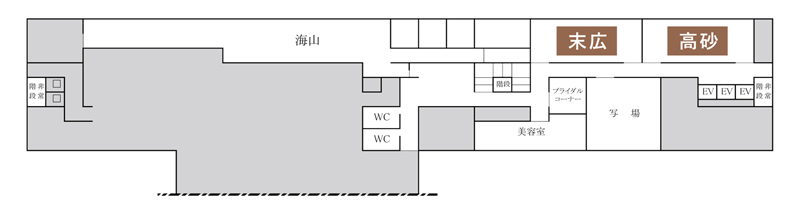 2階のフロア図