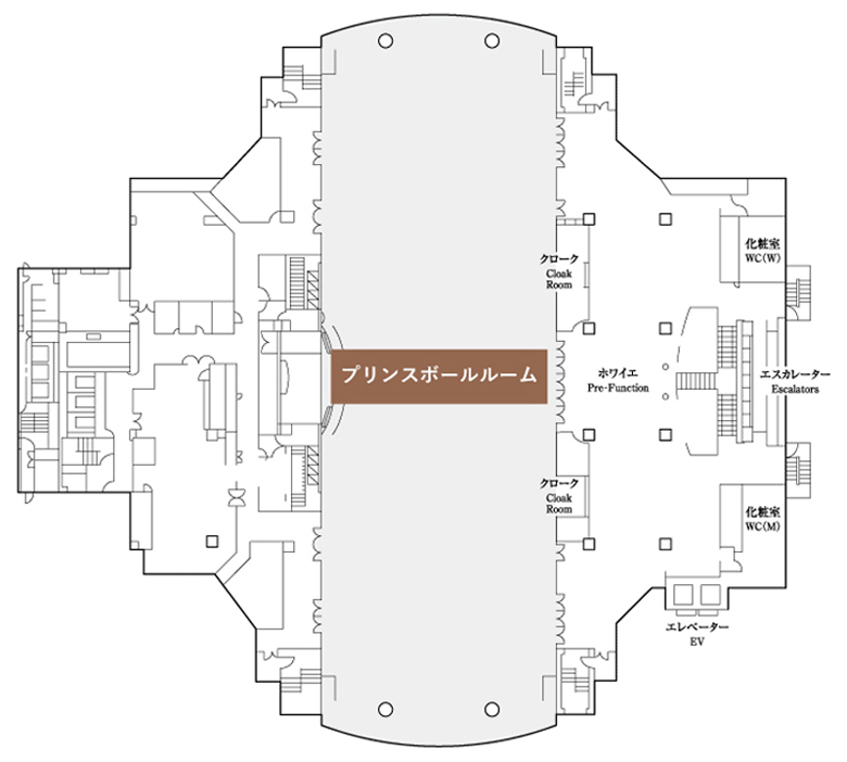 3階のフロア図