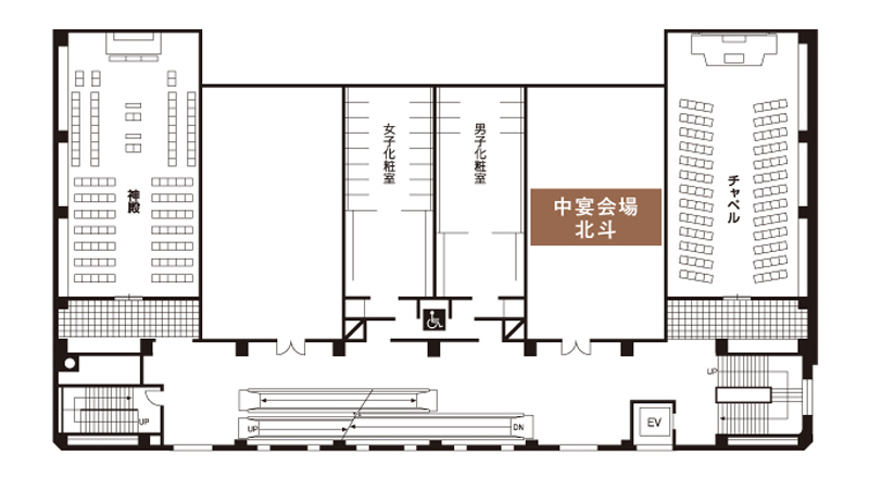 5階のフロア図